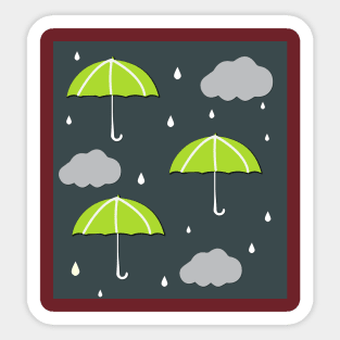 Rainy Day Sticker